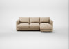 Rafi Right Hand Facing Chaise Sofa Smart Cotton Linen Rice