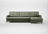 Mistral Right Hand Facing Chaise Sofa Capelo Linen-Cotton Sage / Natural