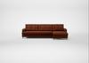 Mistral Right Hand Facing Corner Sofa Smart Cotton Linen Rust / Natural