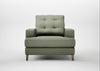 Mistral Armchair Capelo Linen-Cotton Sage / Natural