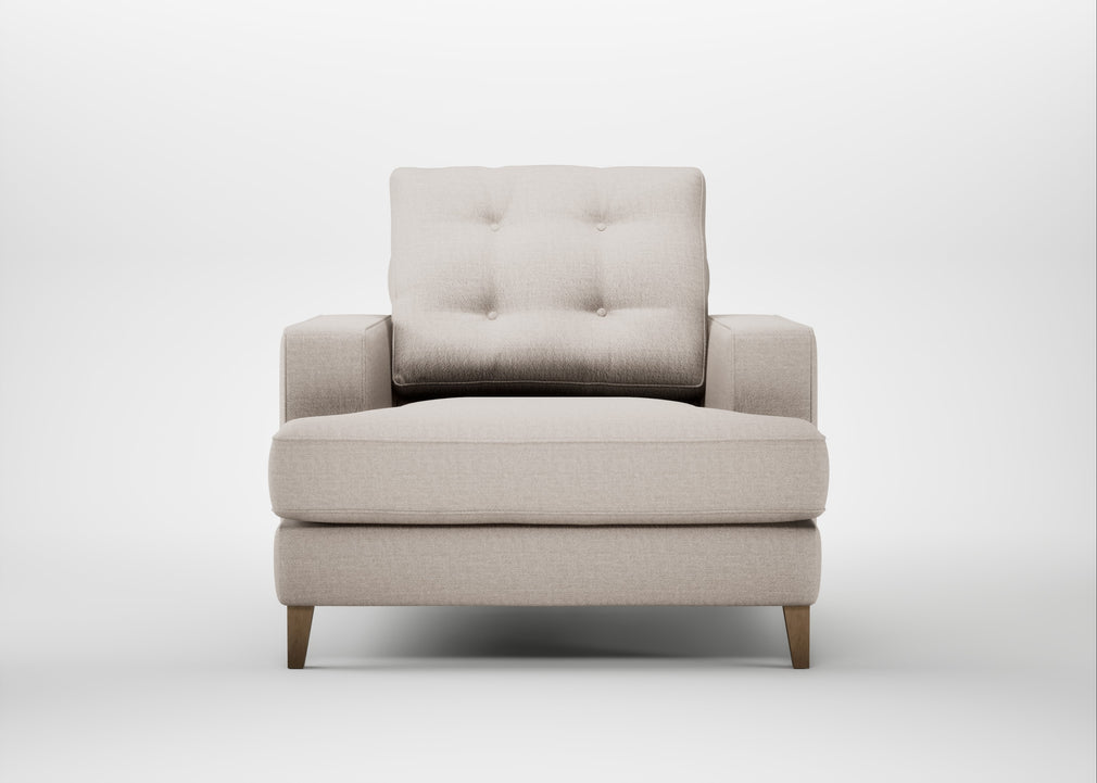 Mistral Armchair Capelo Linen-Cotton Sesame / Natural