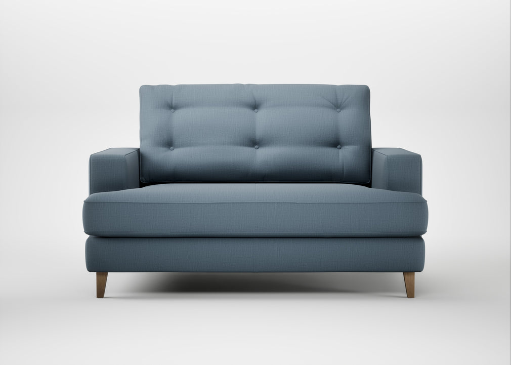 Mistral Loveseat Smart Cotton Linen Celestial / Natural