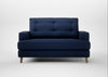 Mistral Loveseat Smart Cotton Linen Indigo / Natural