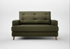 Mistral Loveseat Smart Cotton Linen Myrtle / Natural