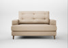 Mistral Loveseat Smart Cotton Linen Rice / Natural
