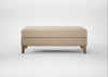Mistral Footstool Smart Cotton Linen Rice / Natural
