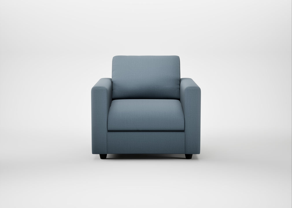 Nimbus II Armchair Smart Cotton Linen Celestial