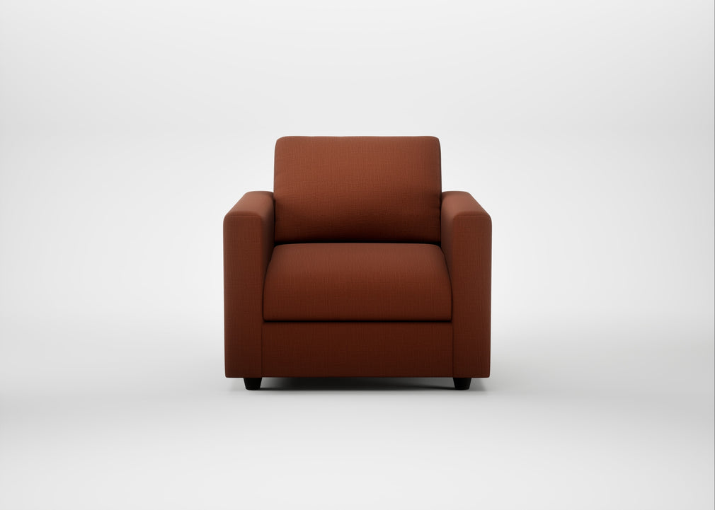 Nimbus II Armchair Smart Cotton Linen Rust
