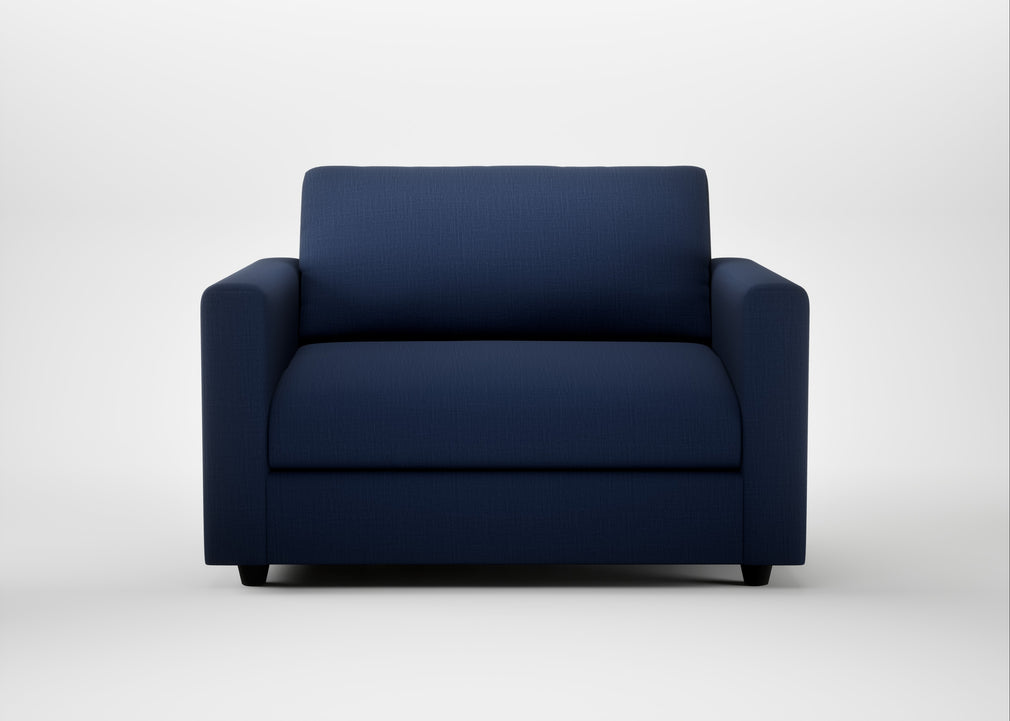 Nimbus II Loveseat Smart Cotton Linen Indigo