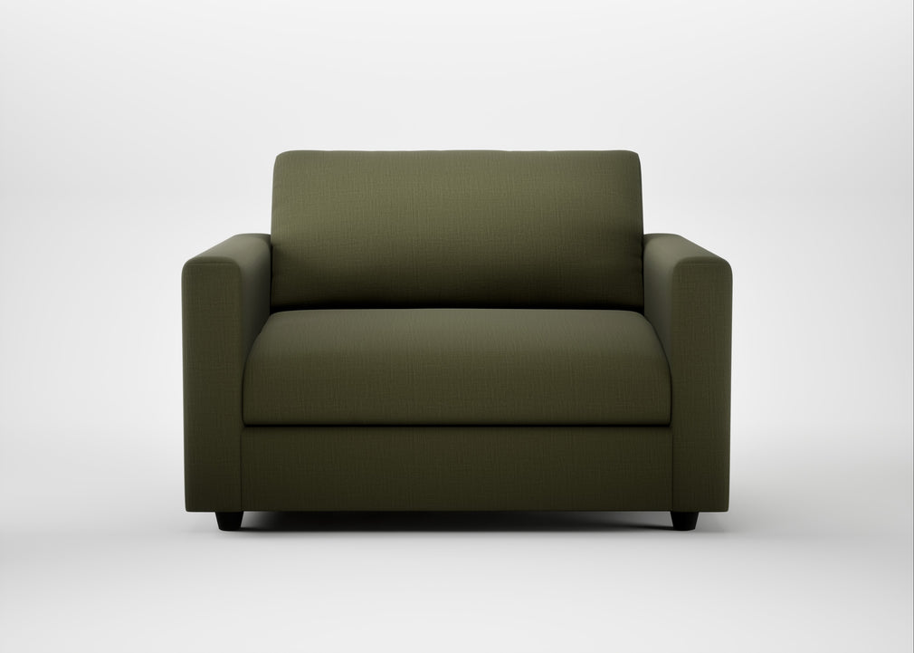 Nimbus II Loveseat Smart Cotton Linen Myrtle