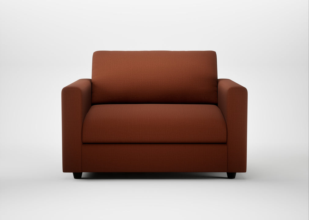 Nimbus II Loveseat Smart Cotton Linen Rust