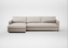 Nimbus II Left Hand Facing Chaise Corner Sofa Capelo Linen-Cotton Sesame