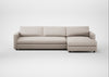 Nimbus II Right Hand Facing Chaise Corner Sofa Capelo Linen-Cotton Sesame