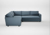 Nimbus II Large Corner Sofa Smart Cotton Linen Celestial