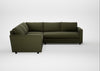 Nimbus II Large Corner Sofa Smart Cotton Linen Myrtle