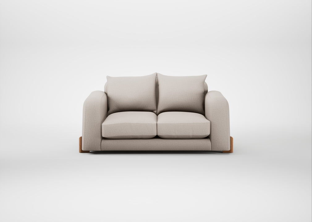 Nuvola 2 Seater Sofa Capelo Linen-Cotton Sesame / Natural