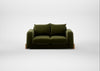 Nuvola 2 Seater Sofa Cotton Velvet Evergreen / Natural