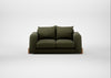 Nuvola 2 Seater Sofa Smart Cotton Linen Myrtle / Natural