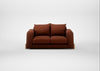 Nuvola 2 Seater Sofa Smart Cotton Linen Rust / Natural