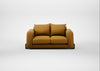 Nuvola 2 Seater Sofa Smart Cotton Linen Sahara / Black