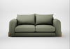 Nuvola 3 Seater Sofa Capelo Linen-Cotton Sage / Natural