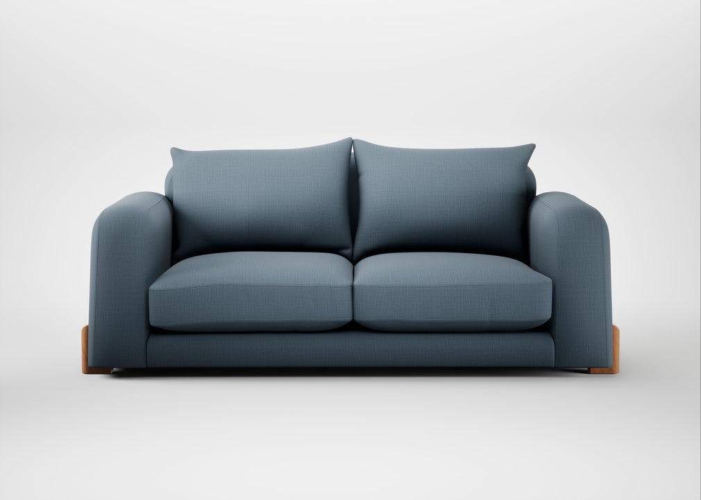Nuvola 3 Seater Sofa Smart Cotton Linen Celestial / Natural