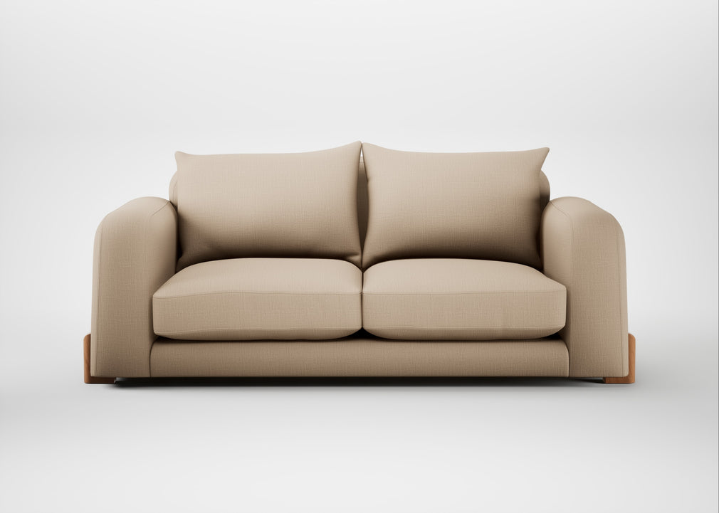 Nuvola 3 Seater Sofa Smart Cotton Linen Rice / Natural