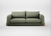 Nuvola 4 Seater Sofa Capelo Linen-Cotton Sage / Natural