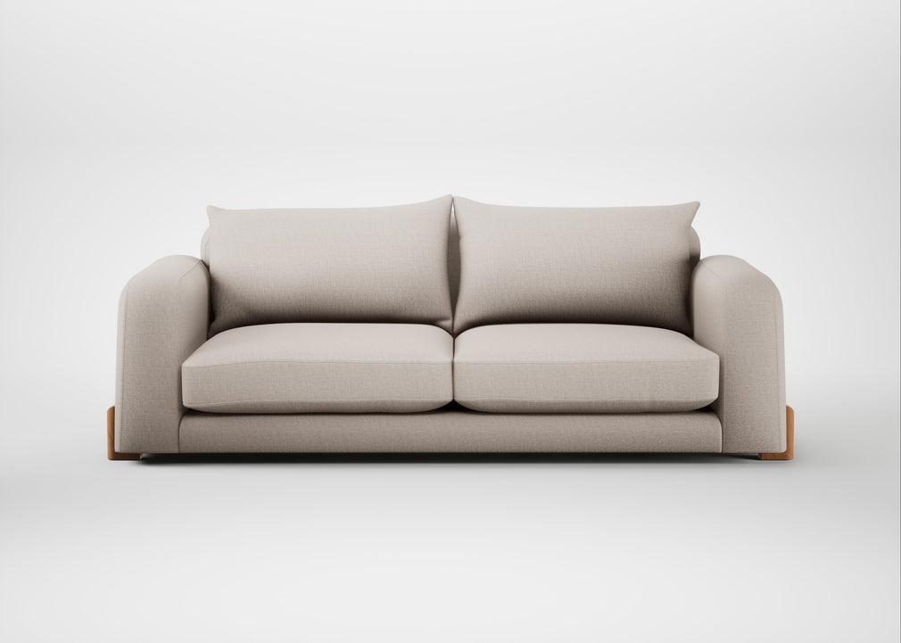 Nuvola 4 Seater Sofa Capelo Linen-Cotton Sesame / Natural