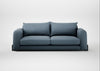 Nuvola 4 Seater Sofa Smart Cotton Linen Celestial / Black