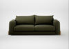 Nuvola 4 Seater Sofa Smart Cotton Linen Myrtle / Natural