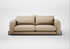 Nuvola 4 Seater Sofa Smart Cotton Linen Rice / Black