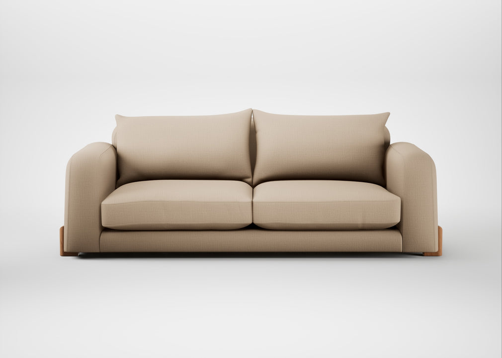 Nuvola 4 Seater Sofa Smart Cotton Linen Rice / Natural