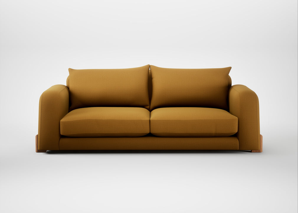 Nuvola 4 Seater Sofa Smart Cotton Linen Sahara / Natural
