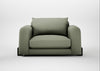 Nuvola Loveseat Capelo Linen-Cotton Sage / Black