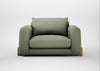 Nuvola Loveseat Capelo Linen-Cotton Sage / Natural