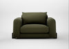 Nuvola Loveseat Smart Cotton Linen Myrtle / Black