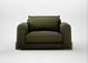 Nuvola Loveseat Smart Cotton Linen Myrtle / Natural