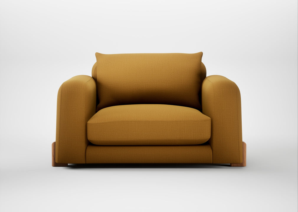 Nuvola Loveseat Smart Cotton Linen Sahara / Natural