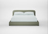 Nuvola Bed Super King / Capelo Linen-Cotton Sage / Black