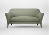 Wallis 3 Seater Sofa Capelo Linen-Cotton Sage / Black