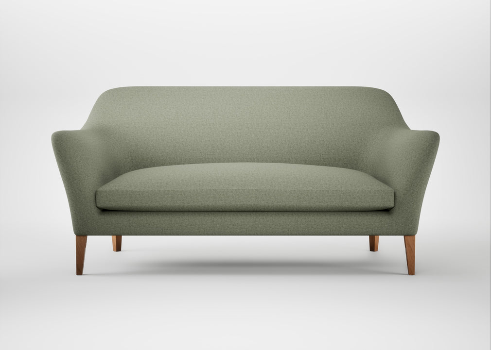 Wallis 3 Seater Sofa Capelo Linen-Cotton Sage / Natural