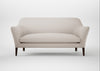 Wallis 3 Seater Sofa Capelo Linen-Cotton Sesame / Walnut Stained