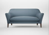 Wallis 3 Seater Sofa Smart Cotton Linen Celestial / Walnut Stained