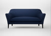 Wallis 3 Seater Sofa Smart Cotton Linen Indigo / Black