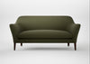 Wallis 3 Seater Sofa Smart Cotton Linen Myrtle / Walnut Stained