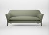 Wallis 4 Seater Sofa Capelo Linen-Cotton Sage / Walnut Stained