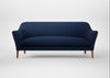 Wallis 4 Seater Sofa Smart Cotton Linen Indigo / Natural