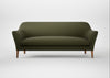 Wallis 4 Seater Sofa Smart Cotton Linen Myrtle / Natural
