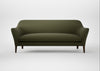 Wallis 4 Seater Sofa Smart Cotton Linen Myrtle / Walnut Stained